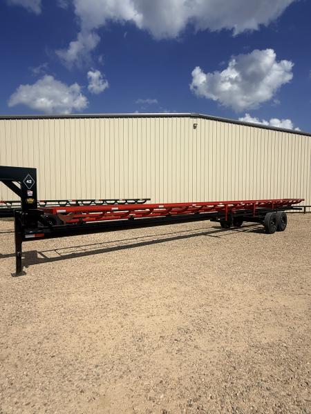 New 2027 Tuff Livestock 42' Cradle Single Dump Hay Trailer