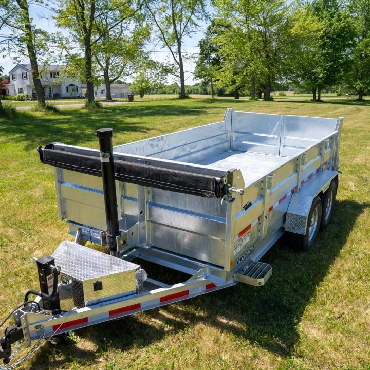 New 2026 Legend 7x16 GALVANIZED Lo Pro Equipment Dump - NEW & COMING SOON!