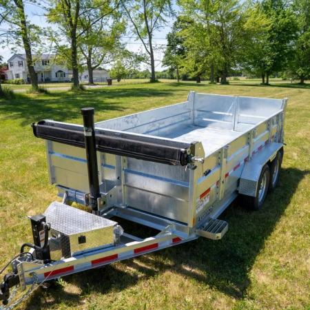 New 2026 Legend 7x16 GALVANIZED Lo Pro Equipment Dump - NEW & COMING SOON!