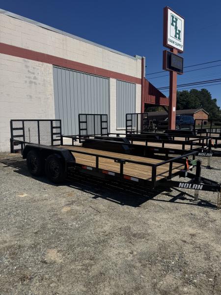 New 2026 Nolan Manufacturing NOL616EDOVE Utility Trailer