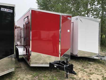 New 2027 US Cargo 7X14 W/ POLYCOR AND 7' INTERIOR Cargo / Enclosed Trailer