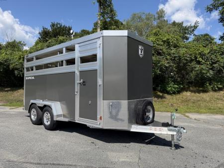 New 2027 EBY Trailers 38 SPECIAL Stock / Stock Combo Trailer