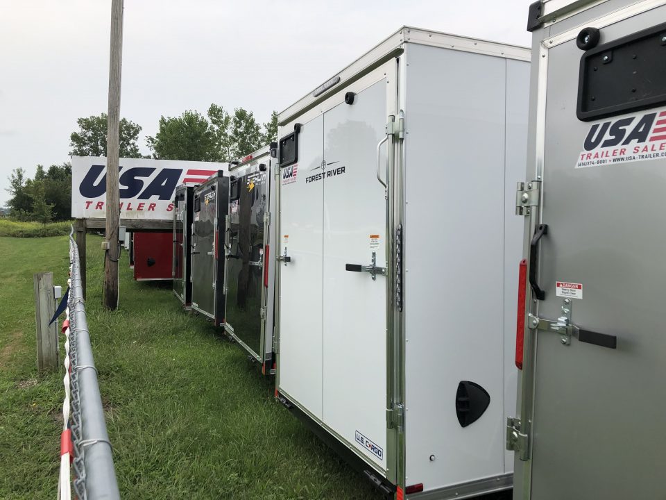 New 2027 US Cargo 6x10 Scout w/Ramp Door & 6ft 6in Height Cargo / Enclosed Trailer
