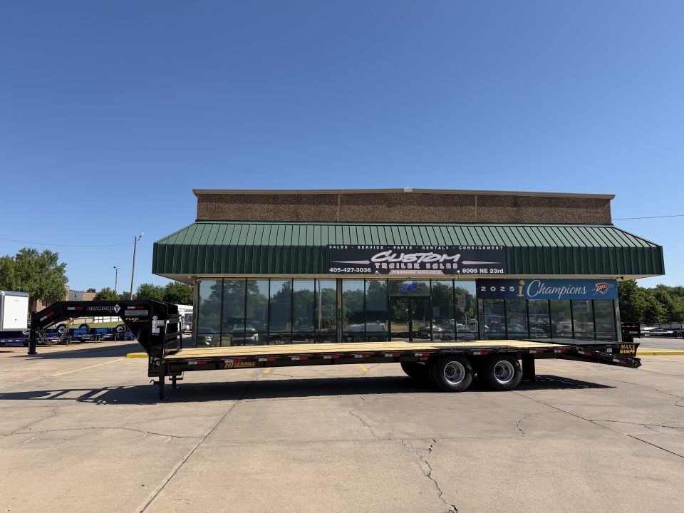 9×32 Equipment Flatbed Trailer