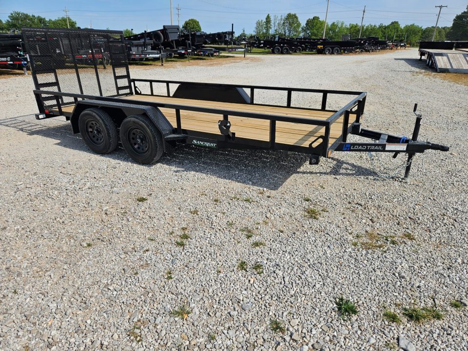 New 2026 Load Trail 83X16 TANDEM 7K TUBE TOP UTILITY W/4' SPRING GATE