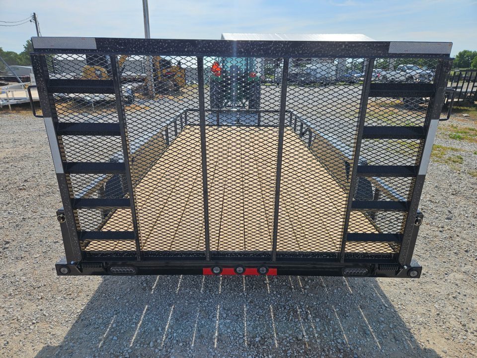 New 2026 Load Trail 83X16 TANDEM 7K TUBE TOP UTILITY W/4' SPRING GATE