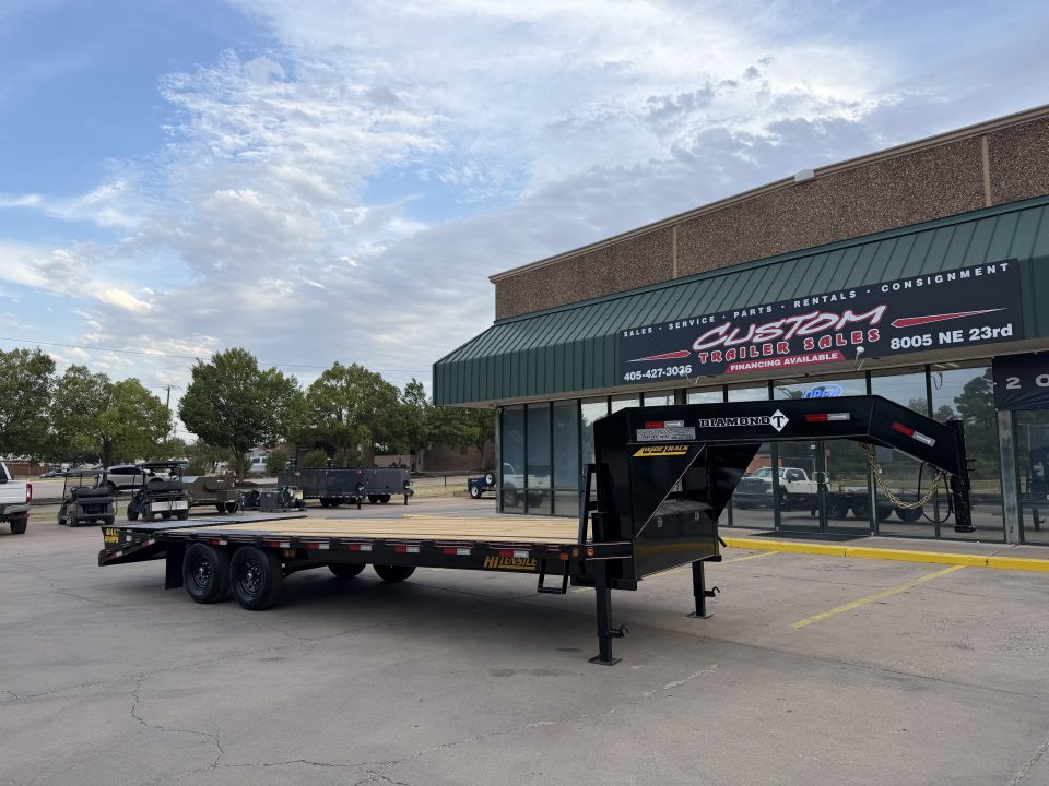9×25 Equipment Flatbed Trailer