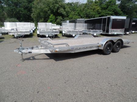 New 2026 ALCOM 7'X20' Aluminum Frame, Wood Deck, 9,990 GVWR , Car Hauler