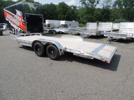 New 2026 ALCOM 7'X20' Aluminum Frame, Wood Deck, 9,990 GVWR , Car Hauler