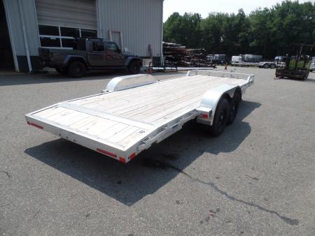 New 2026 ALCOM 7'X20' Aluminum Frame, Wood Deck, 9,990 GVWR , Car Hauler