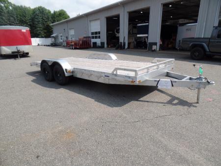New 2026 ALCOM 7'X20' Aluminum Frame, Wood Deck, 9,990 GVWR , Car Hauler