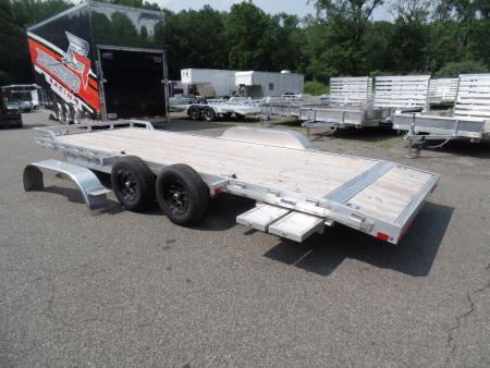 New 2026 ALCOM 7'X20' Aluminum Frame, Wood Deck, 9,990 GVWR , Car Hauler