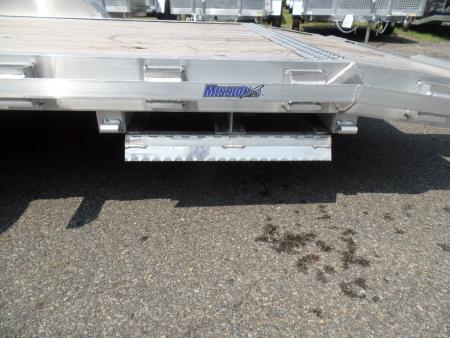 New 2026 ALCOM 7'X20' Aluminum Frame, Wood Deck, 9,990 GVWR , Car Hauler