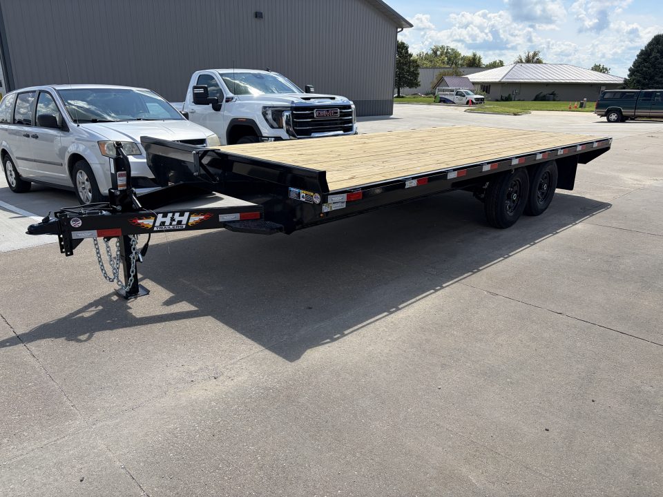New 2027 H&H Trailers 102x20 Deckover 14k Rated