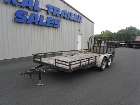 Used 2003 PJ Trailers 83 x16' Utility Trailer