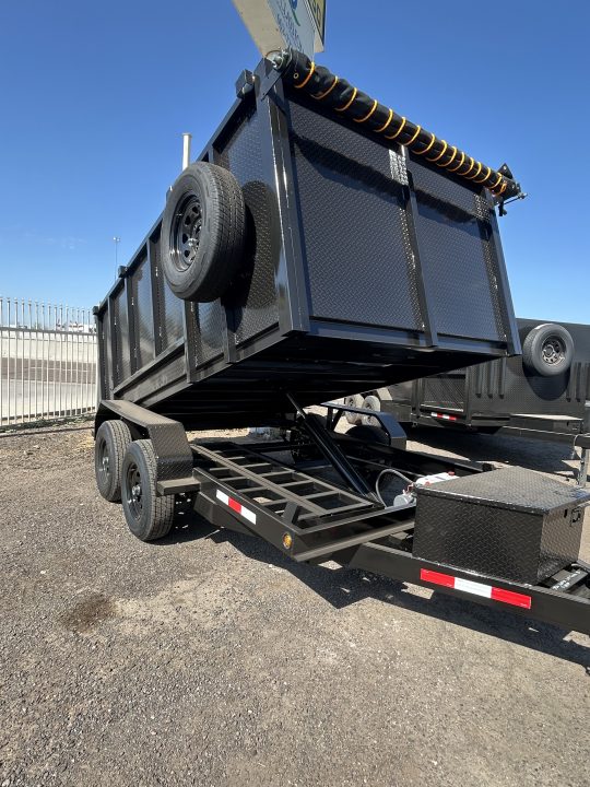 New 2027 Polestar 8x12x4 bc(ramps) Dump Trailer