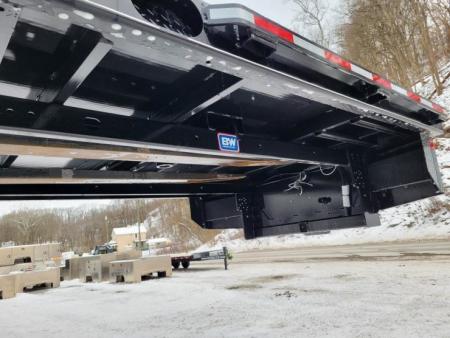 New Zimmerman Truck Bodies DRW Longbed 8' Flatbed with B&W Turnover Ball 3000XL