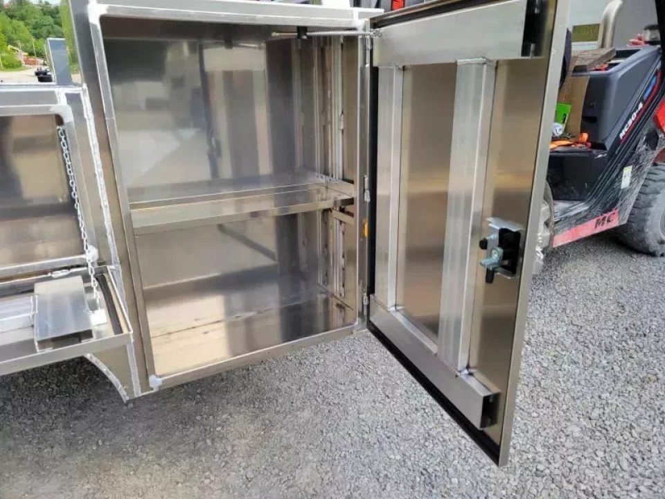 New Zimmerman Aluminum Gooseneck Service Body SRW 8' Pickup Advantage