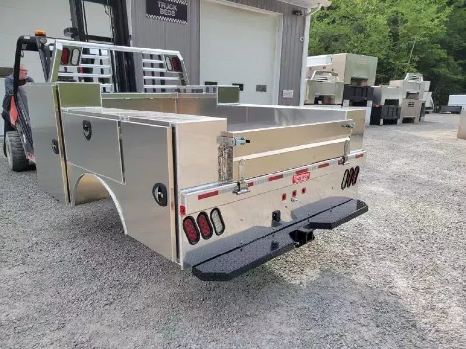 New Zimmerman Aluminum Gooseneck Service Body SRW 8' Pickup Advantage