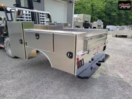 New Zimmerman Aluminum Gooseneck Service Body SRW 8' Pickup Advantage