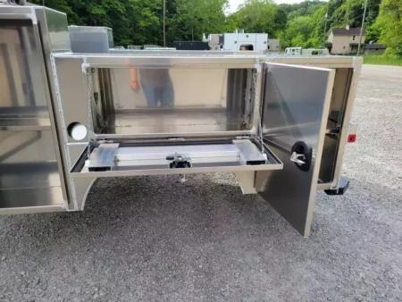 New Zimmerman Aluminum Gooseneck Service Body SRW 8' Pickup Advantage