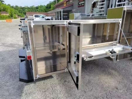 New Zimmerman Aluminum Gooseneck Service Body SRW 8' Pickup Advantage