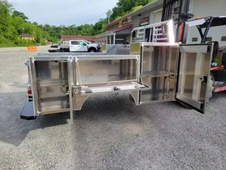 New Zimmerman Aluminum Gooseneck Service Body SRW 8' Pickup Advantage
