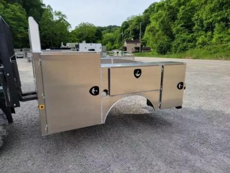 New Zimmerman Aluminum Gooseneck Service Body SRW 8' Pickup Advantage