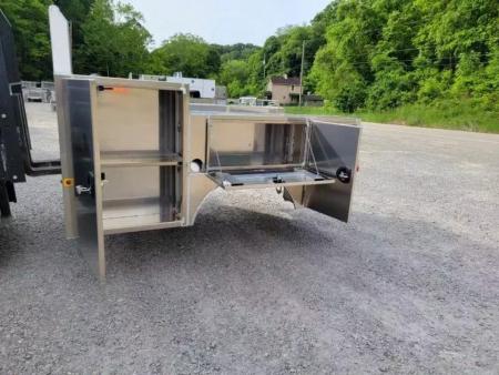 New Zimmerman Aluminum Gooseneck Service Body SRW 8' Pickup Advantage