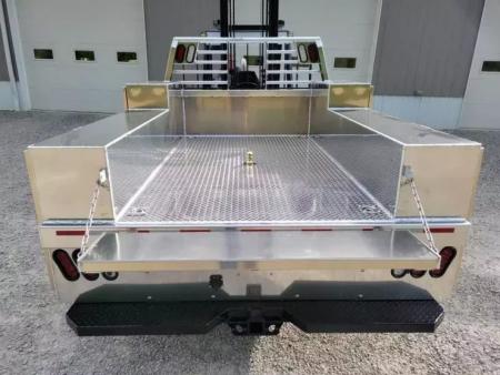 New Zimmerman Aluminum Gooseneck Service Body SRW 8' Pickup Advantage