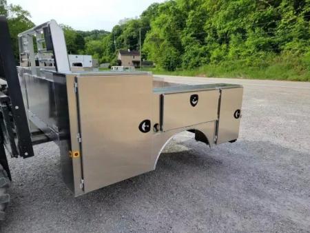 New Zimmerman Aluminum Gooseneck Service Body SRW 8' Pickup Advantage