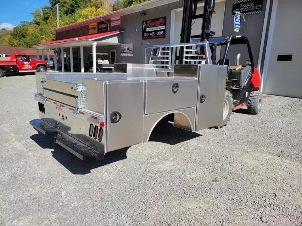 New Zimmerman Aluminum Gooseneck Service Body DRW 8' Pickup Advantage