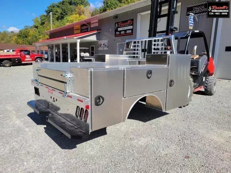 New Zimmerman Aluminum Gooseneck Service Body DRW 8' Pickup Advantage