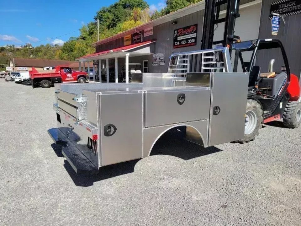 New Zimmerman Aluminum Gooseneck Service Body DRW 8' Pickup Advantage