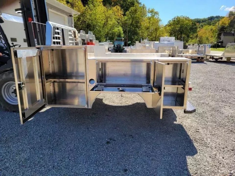 New Zimmerman Aluminum Gooseneck Service Body DRW 8' Pickup Advantage