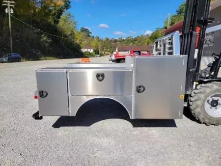 New Zimmerman Aluminum Gooseneck Service Body DRW 8' Pickup Advantage