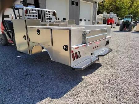 New Zimmerman Aluminum Gooseneck Service Body DRW 8' Pickup Advantage
