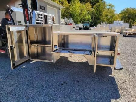New Zimmerman Aluminum Gooseneck Service Body DRW 8' Pickup Advantage