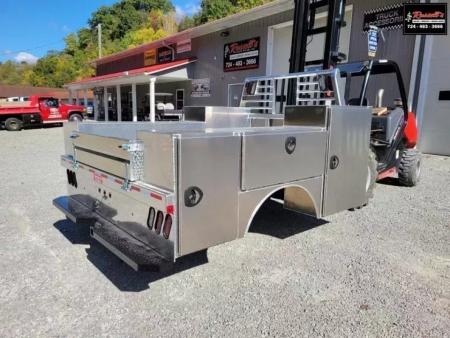 New Zimmerman Aluminum Gooseneck Service Body DRW 8' Pickup Advantage