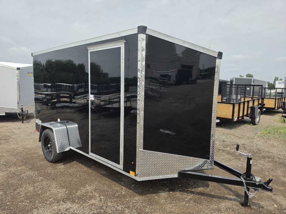 New 2027 Stealth Trailers 6x12 Mustang 3k w/6ft Height & Ramp Door Cargo / Enclosed Trailer