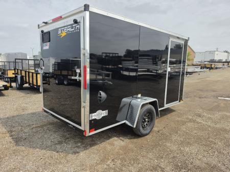 New 2027 Stealth Trailers 6x12 Mustang 3k w/6ft Height & Ramp Door Cargo / Enclosed Trailer