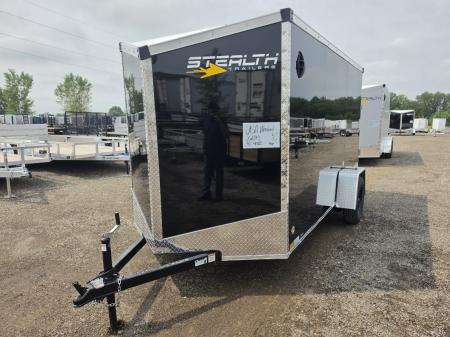 New 2027 Stealth Trailers 6x12 Mustang 3k w/6ft Height & Ramp Door Cargo / Enclosed Trailer