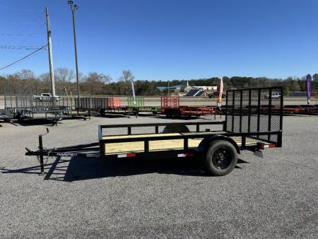 New 2027 7X12 SINGLE AXLE UTILITY TRAILER