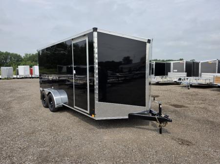 New 2027 Stealth Trailers 7x16 Mustang 7k w/6Ft 6In & Ramp Door Cargo / Enclosed Trailer
