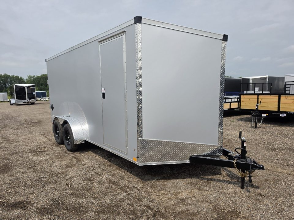 New 2027 Stealth Trailers 7x16 Mustang 7k w/6Ft 6In & Ramp Door Cargo / Enclosed Trailer