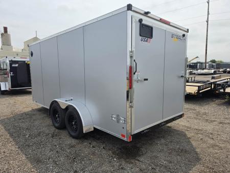 New 2027 Stealth Trailers 7x16 Mustang 7k w/6Ft 6In & Ramp Door Cargo / Enclosed Trailer