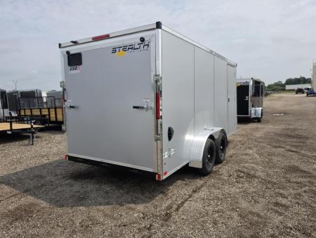 New 2027 Stealth Trailers 7x16 Mustang 7k w/6Ft 6In & Ramp Door Cargo / Enclosed Trailer
