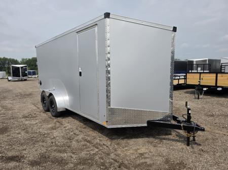New 2027 Stealth Trailers 7x16 Mustang 7k w/6Ft 6In & Ramp Door Cargo / Enclosed Trailer