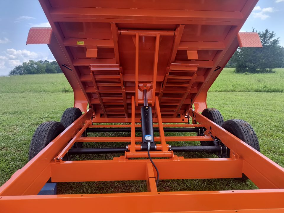 New 2027 Sure-Trac 7x14 Low Profile Scissor Lift Dump Trailer