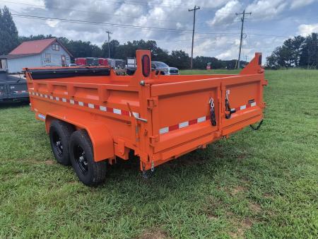 New 2027 Sure-Trac 7x14 Low Profile Scissor Lift Dump Trailer